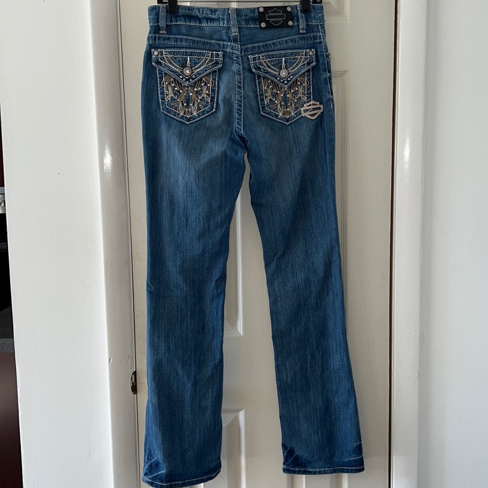 Women’s Harley Davidson Boot Cut Stretch Jeans